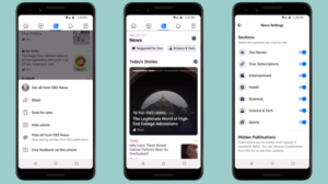 Facebook News Showcase