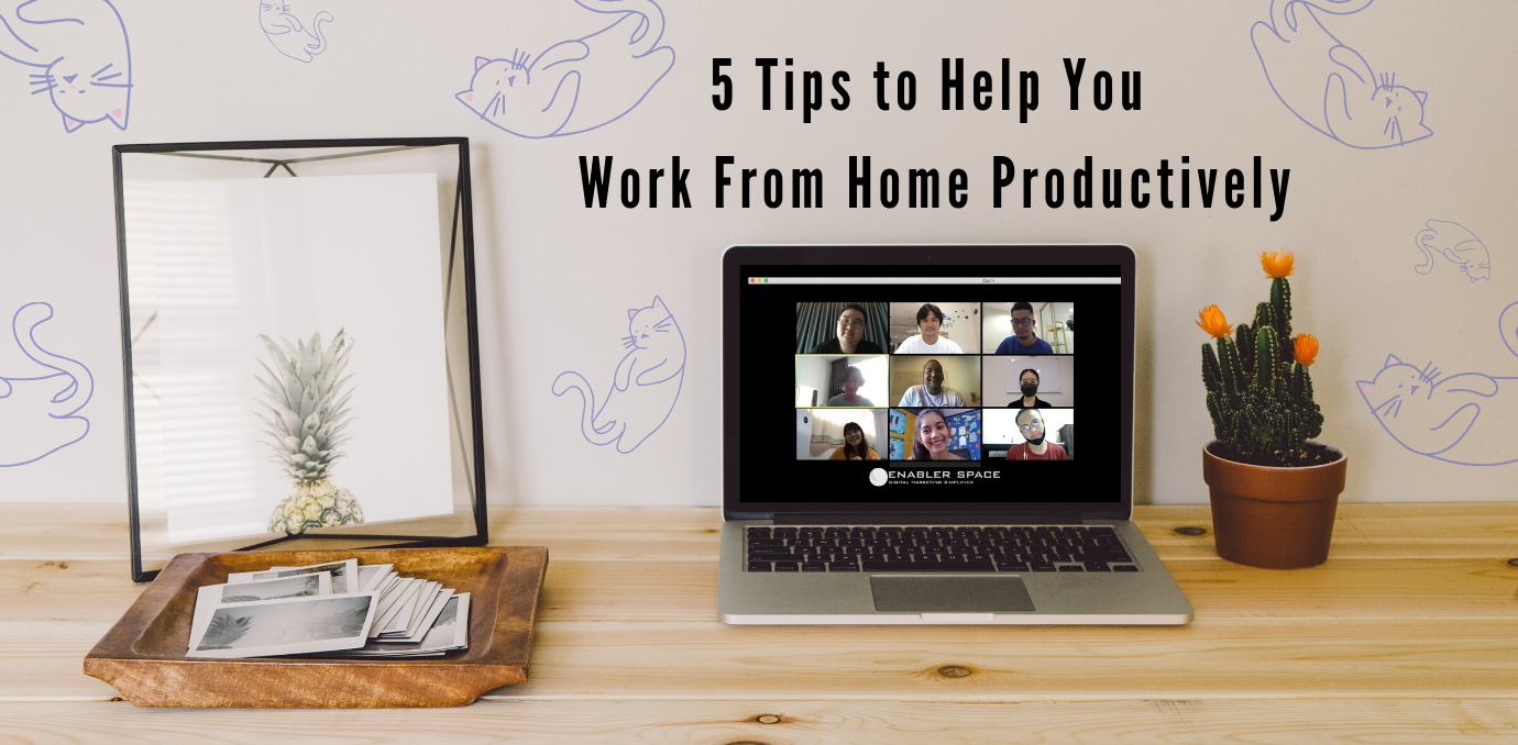 5 tips to help you work from home productively