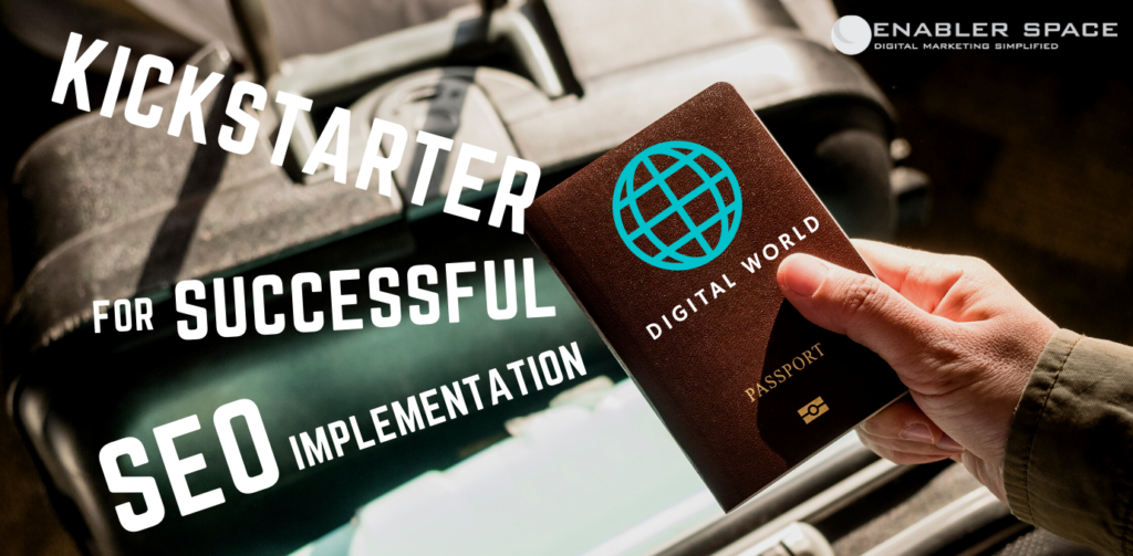 SEO Kickstarter - 5 basic must do set-ups
